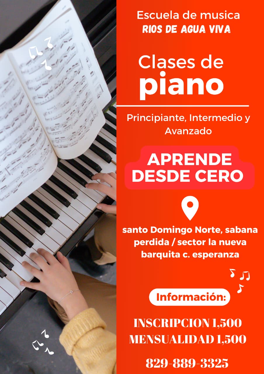 Portada de Escuela de música Ríos de Agua viva