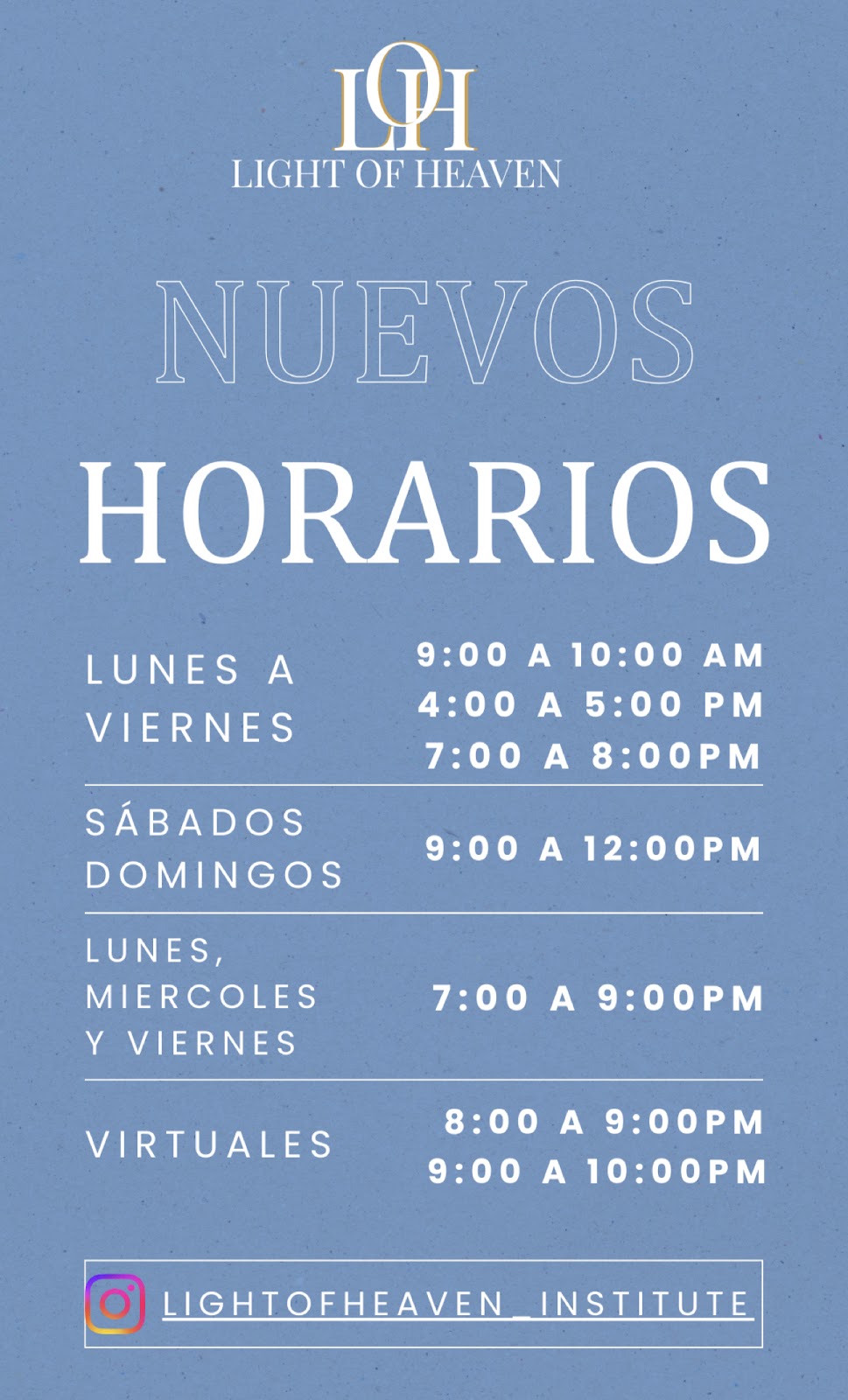 Portada de Light Of Heaven Institute