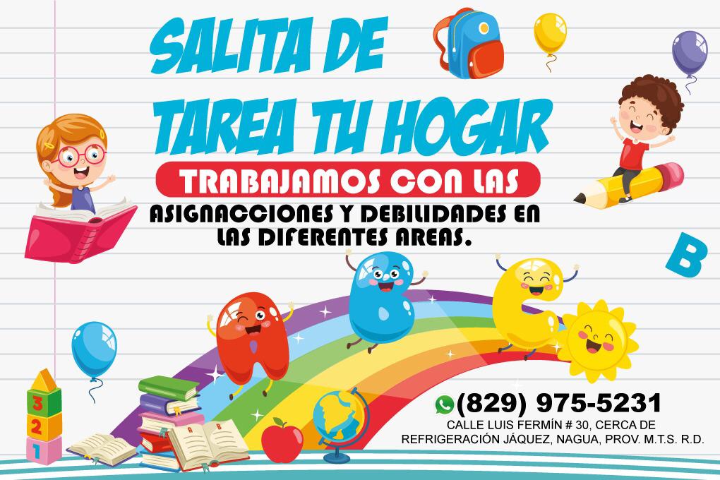 Sala de Tarea Tu Hogar - en Nagua