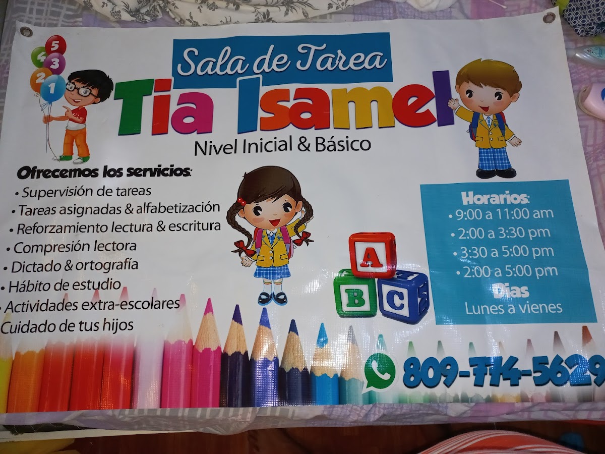 Sala de tarea y guarderia Tia isamel - en San Cristóbal