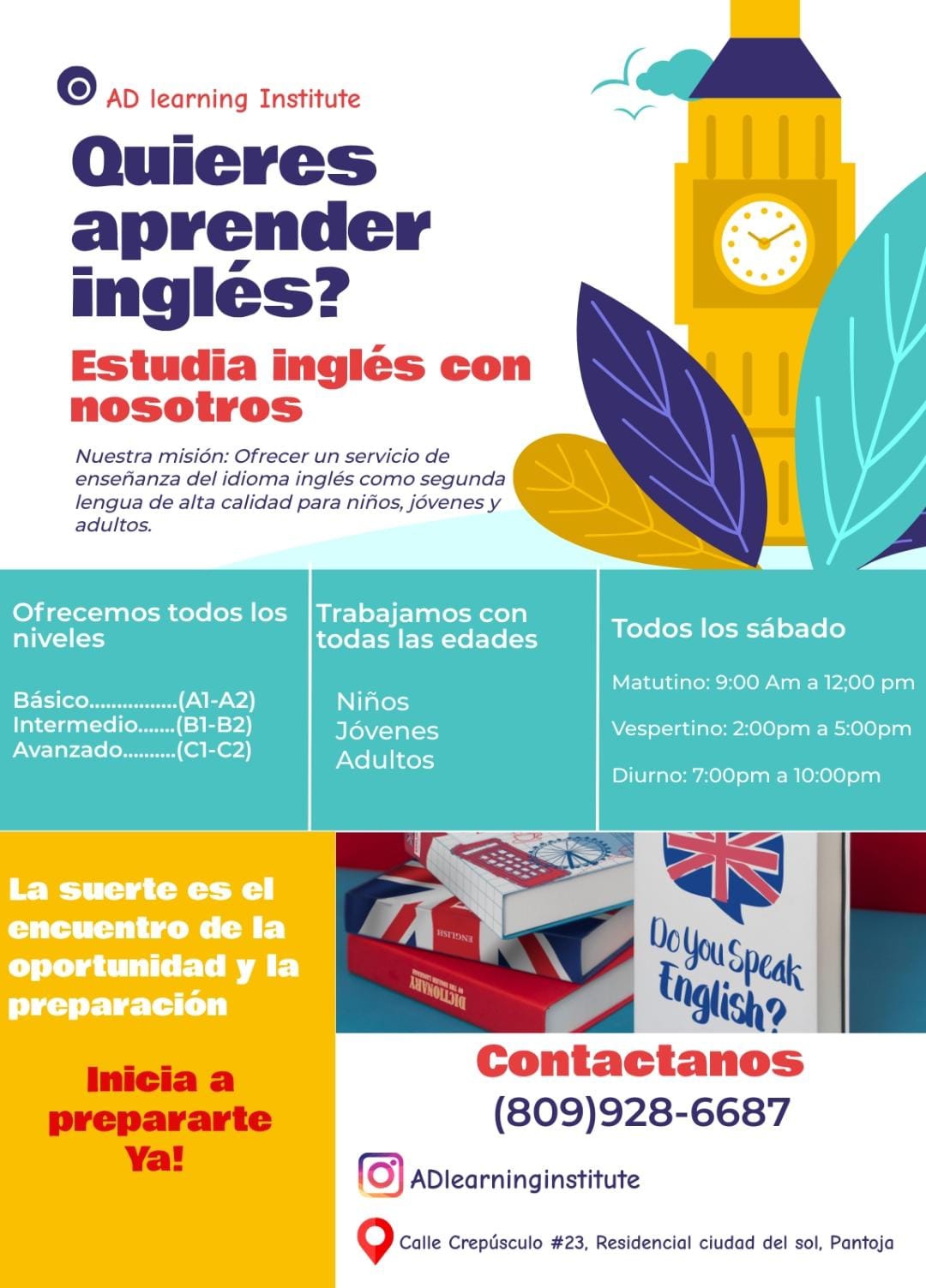 AD Learning Institute - en Los Alcarrizos