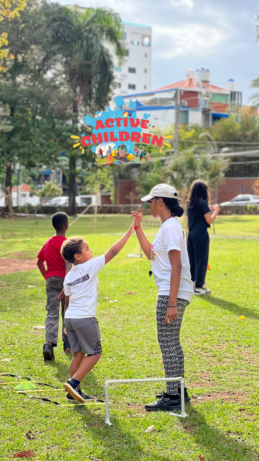 Programa deportivo Active Children - en Santo Domingo de Guzmán
