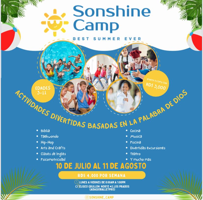 sonshine campRD - en Santo Domingo de Guzmán