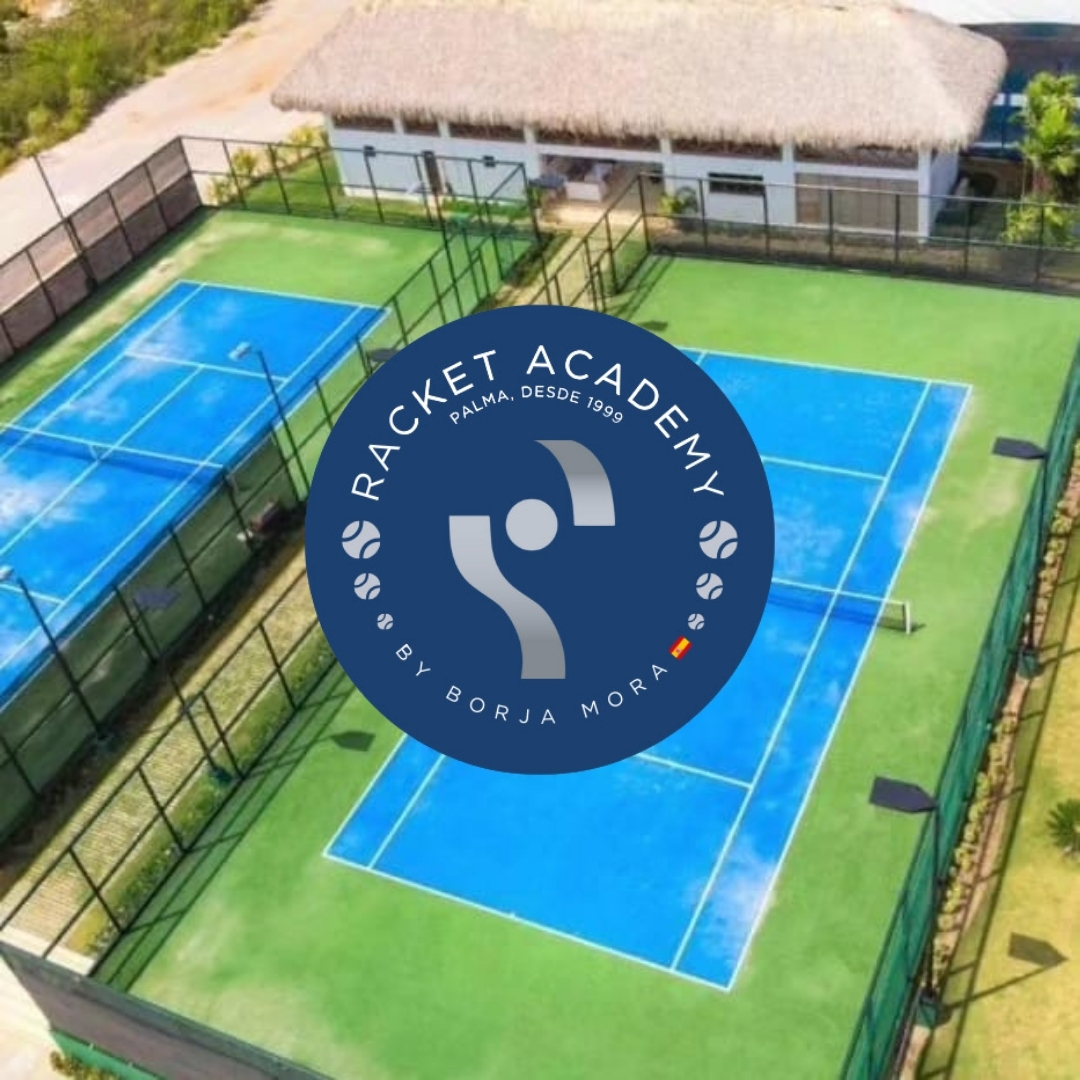 Portada de Racket Academy by Borja Mora